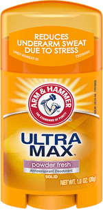 Arm & Hammer, UltraMax, Solid Antiperspirant Deodorant, Powder Fresh, 1 oz (28 g)