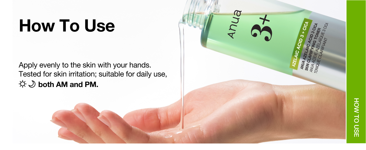 [ANUA] Azelaic Acid 3 Cica Skin Clarifying Toner 250ml
