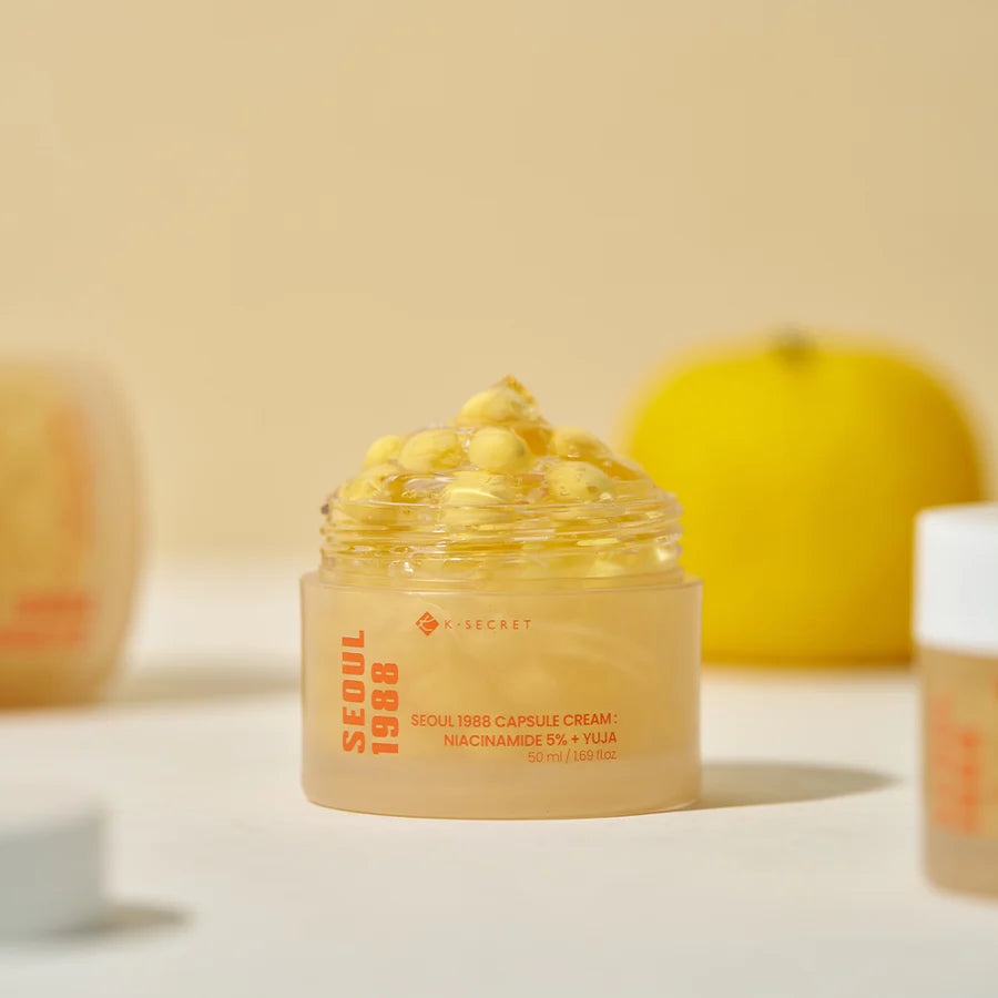 SEOUL 1988 Capsule Cream : Niacinamide 5% + Yuja 50ml