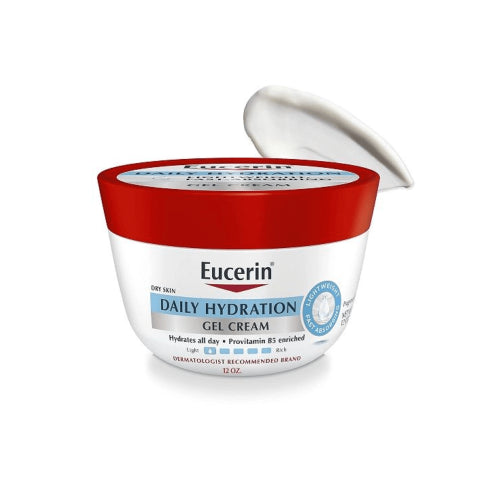 Eucerin, Daily Hydration Gel Cream, Fragrance Free, 12 oz (340 g)