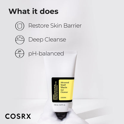 Advanced Snail Mucin Gel Cleanser