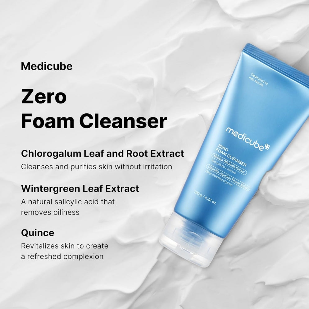 MEDICUEB  Zero Foam Cleanser 120g