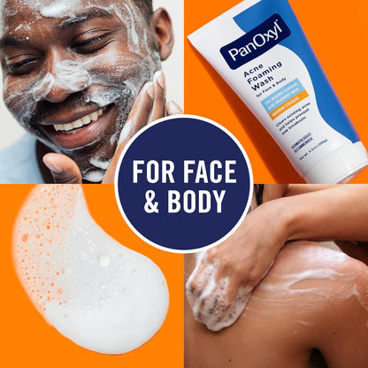 PanOxyl® Acne Foaming Wash Benzoyl Peroxide 10% Maximum Strength 5.5 oz (156 g)
