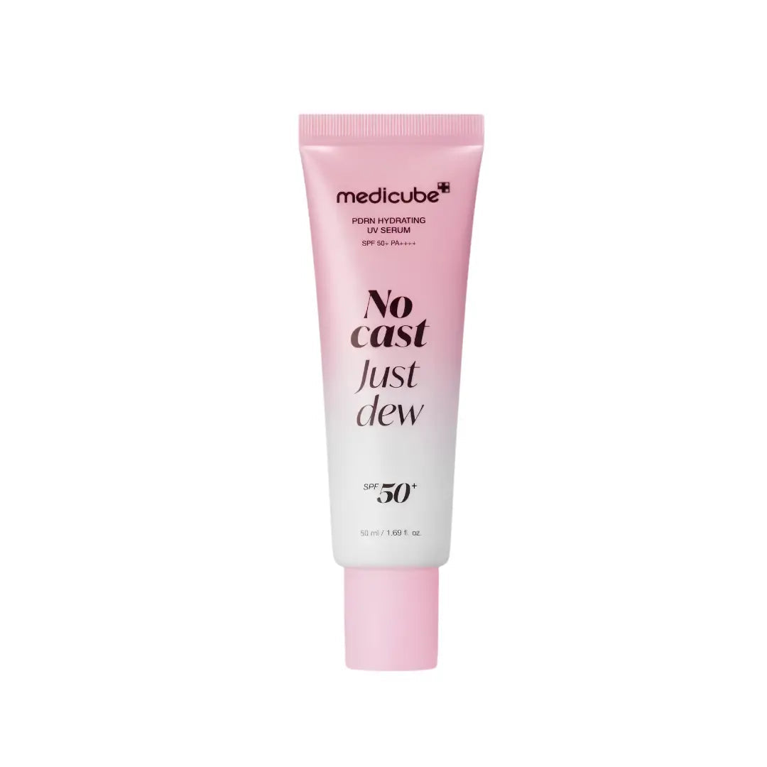 [MEDICUBE] No Cast Just Dew PDRN Hydrating UV Serum (SPF50+ PA++++) -50ml
