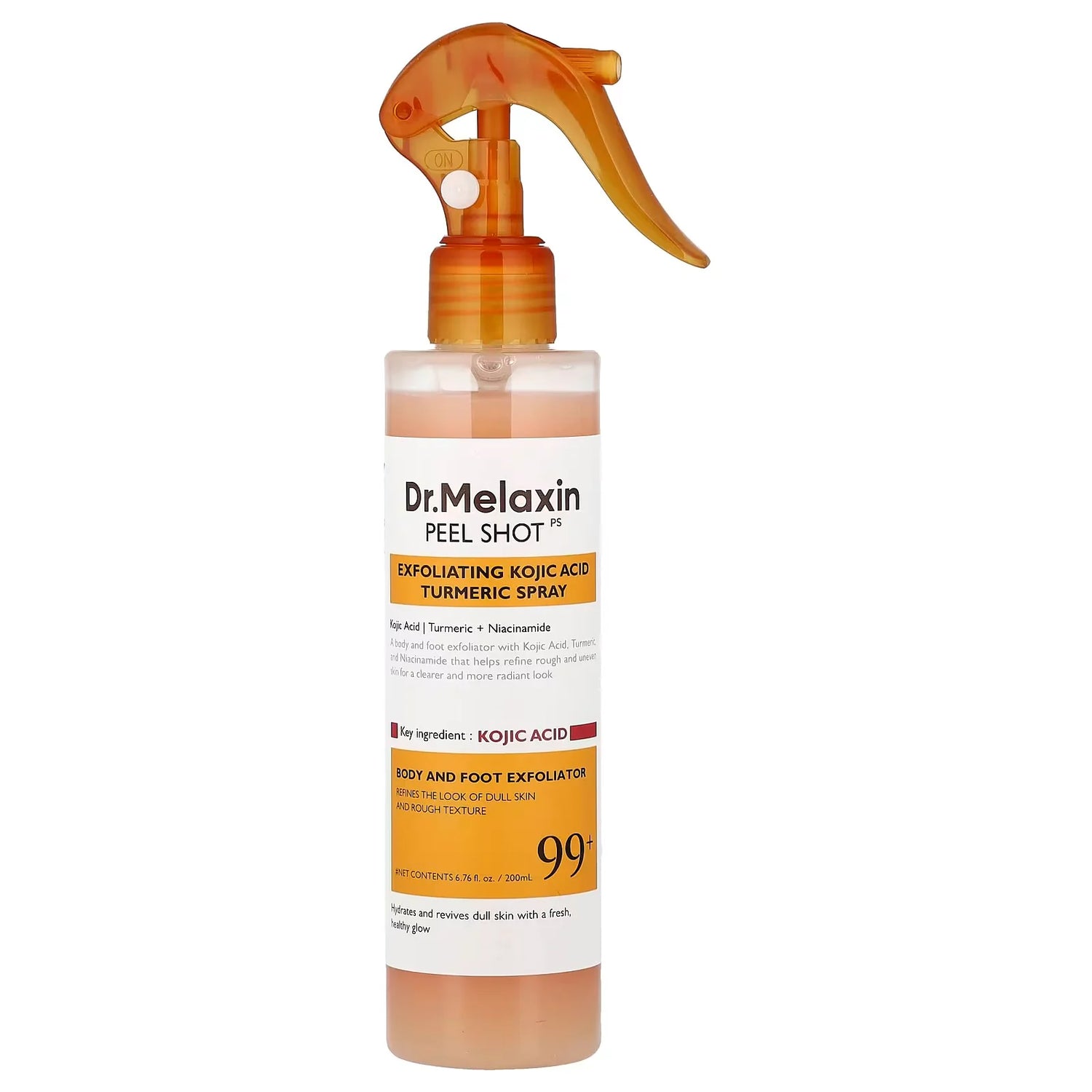 Dr.Melaxin - Peel Shot Exfoliating Kojic Acid Turmeric Spray  200ml (6.76 fl oz)