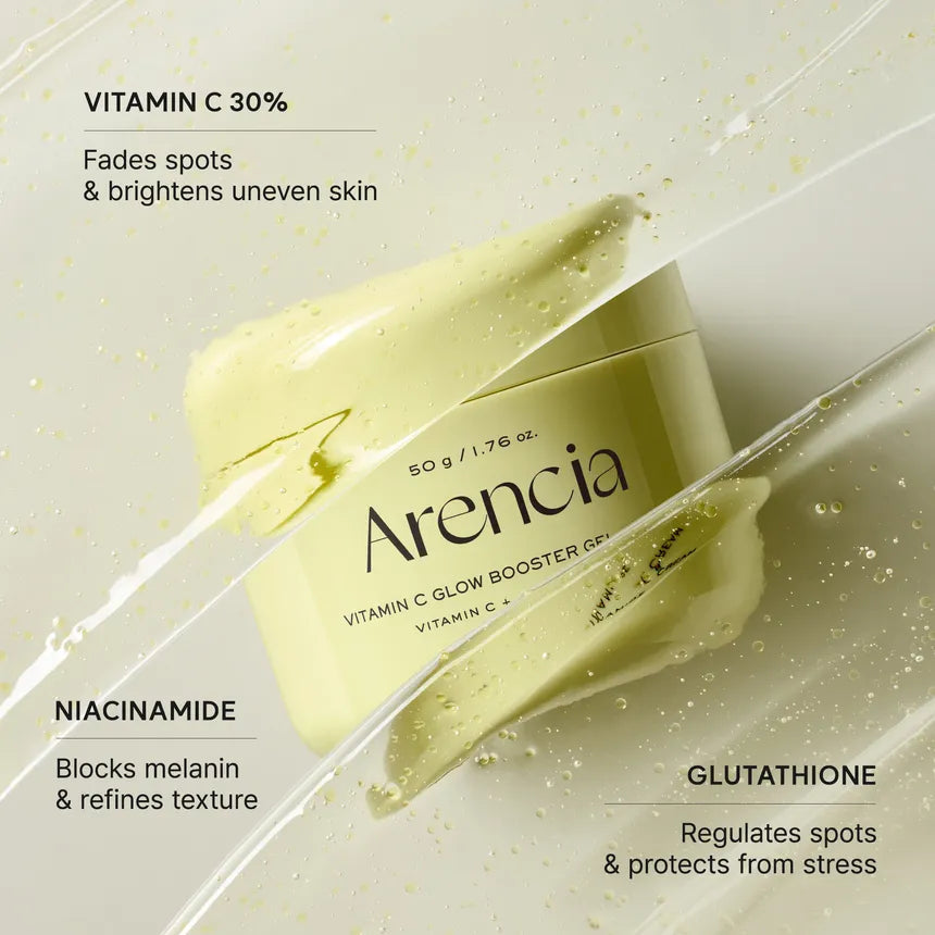 (ARENCIA) Vitamin C Glow Booster Gel Cream 50g
