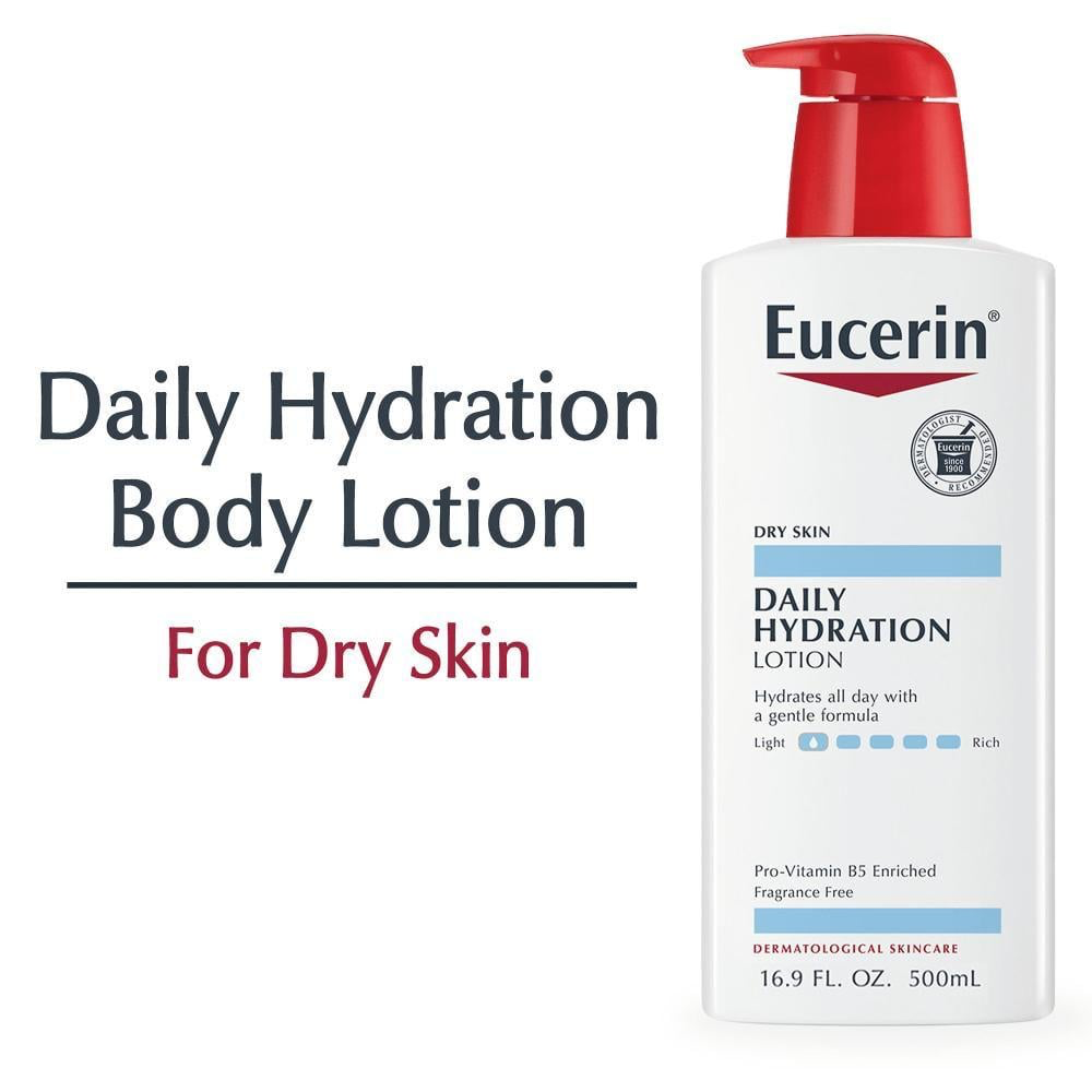 [EUCERIN] Daily Hyderation Lotion , Fragnance Free 16.9 fl oz (500 ml)