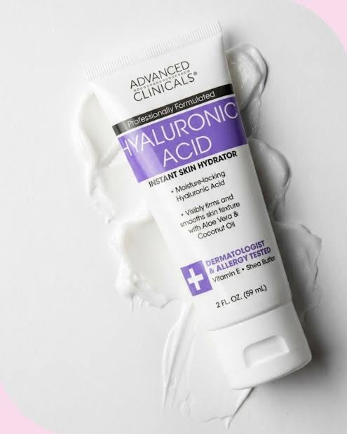 (ADVANCED CLINICALS) Hyaluronic Acid , Skin Hydrator, 2Fl oz (59ml)