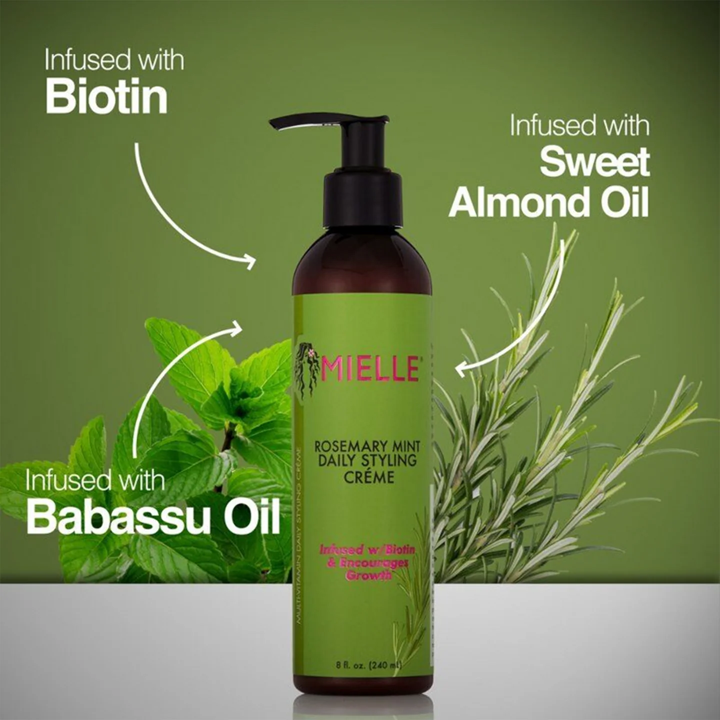 Mielle Rosemary Mint Daily Styling Crème - 240ml