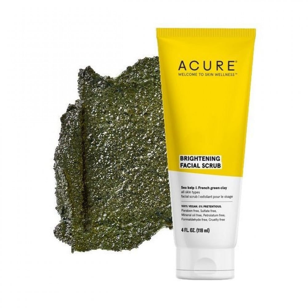 ACURE, Brightening Cleansing Gel, Pomegranate, Blackberry & Acai, 4 fl oz (118 ml)