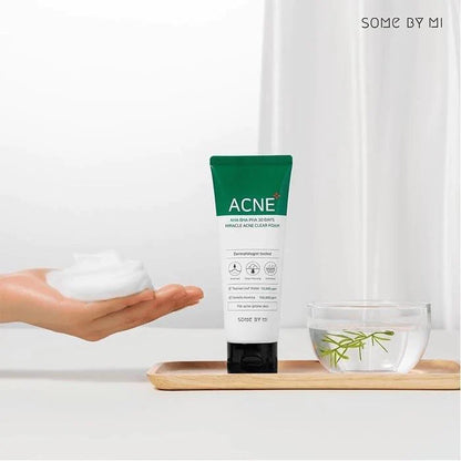 AHA, BHA, PHA 30 Days Miracle Acne Clear Foam