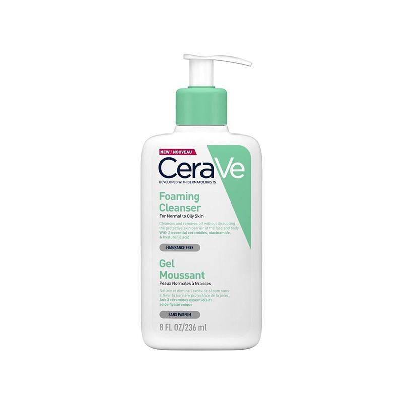 CeraVe Foaming Cleanser Normal to Oily Skin 236ml