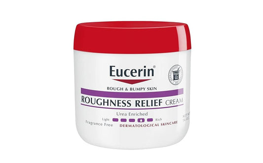 Eucerin, Roughness Relief Cream, Fragrance Free, 16 oz (454 g)