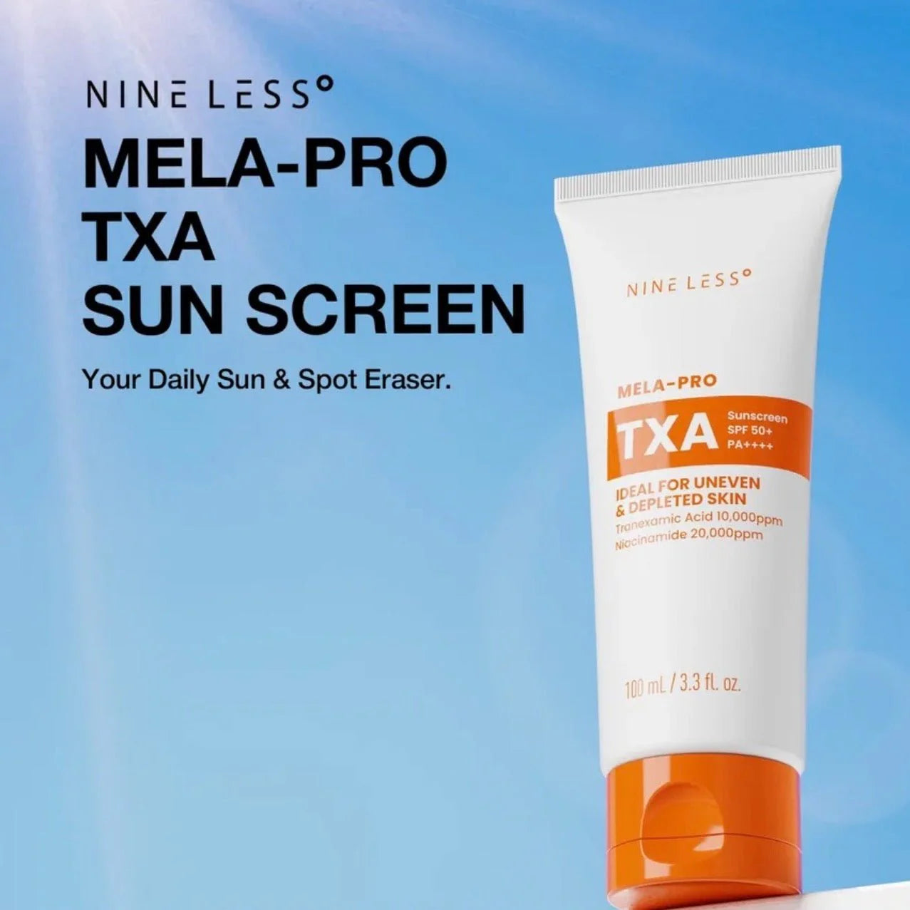 NINELESS TXA SUNSCREEN SPF50+ 100 ML