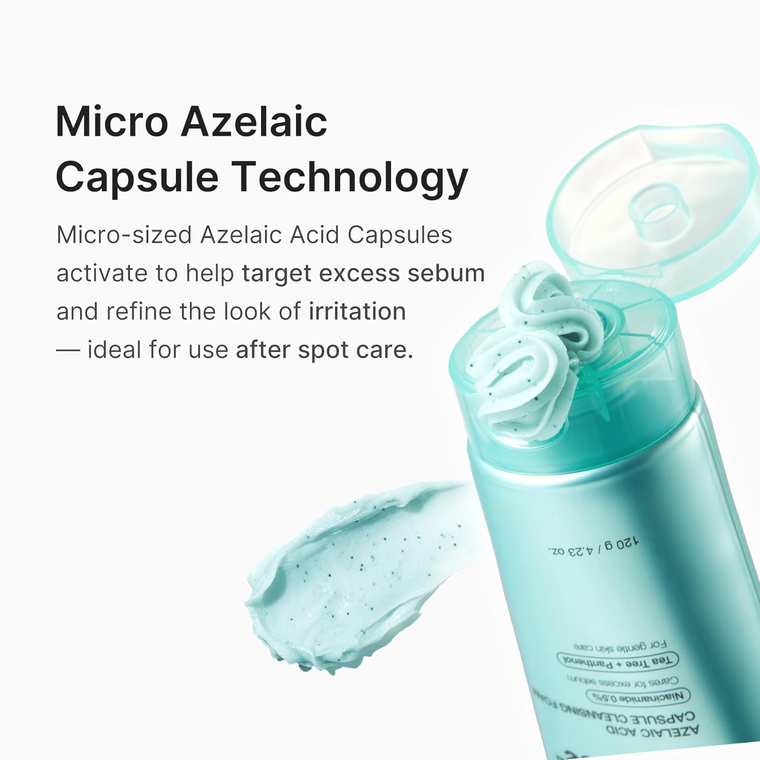 [Medicube] Azelaic Acid Capsule Cleansing Foam 120g